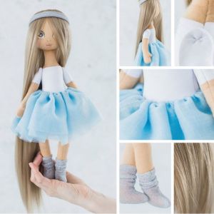 Интерьерная кукла «Минди», набор для шитья, 18 × 22.5 × 2.5 см, 3548676
