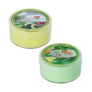 Свеча в гильзе гильзе 55 мм Зеленый чай пудинг 40 гр (Piccolo Green tea Pudding)
