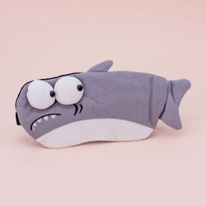 Маска для сна гелевая «Shark», gray YZ00221