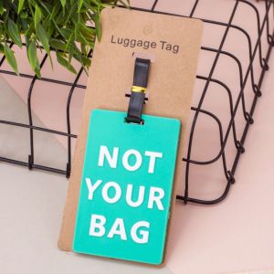 Бирка для багажа «Not your bag» 333417