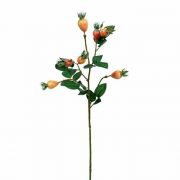 Искусственный цветок Шиповник Кустовой Розовый 70 см, 9236-8