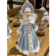 Кукла сувенирная Снегурочка (Россия) 23см, малая, 501-007