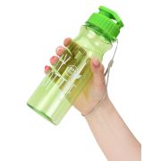 Бутылка для воды пластик «На спорте», зел, 450 мл, УД-0473