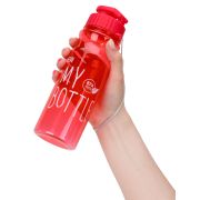 Бутылка для воды пластик «На спорте», красн, 450 мл, УД-0475
