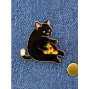 Значок «Black fat cat» C1016