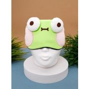 Маска для сна гелевая«Head frog», green YZ00333-03