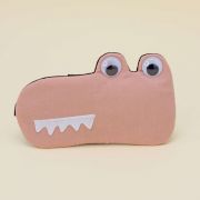 Маска для сна гелевая «Crocodile», pink YZ00223