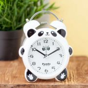 Часы-будильник «Panda», white С001