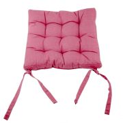 Подушка для стула, 40*40см, розовый