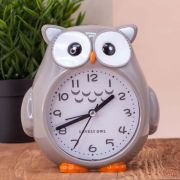Часы-будильник «Lovely owl», gray G1553-01
